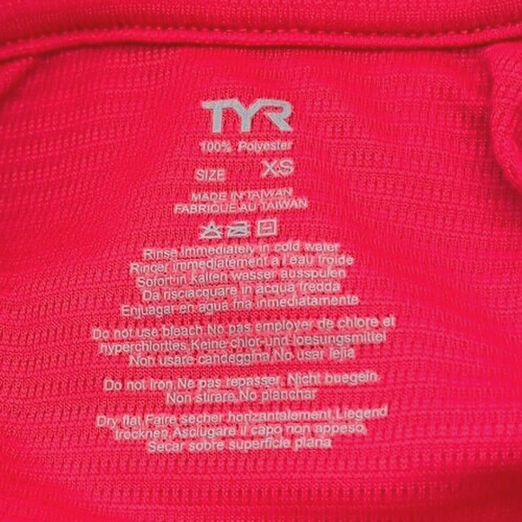 TYR Women's Alliance Tech Polo - Red Textured - TPOC6A - Size XS - $40 - Picture 7 of 7